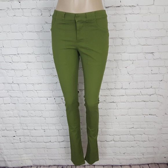KATE SPADE - Saturday Green Utility Pants 0 - Picture 2 of 6
